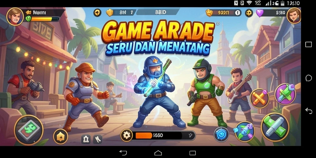 Screenshot gameplay 88ID menampilkan aksi seru dalam game Arcade.