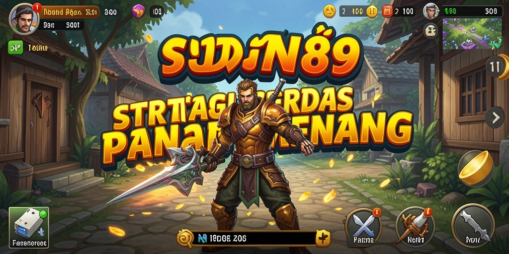 Screenshot gameplay IDN89 menampilkan pertempuran strategi yang seru.