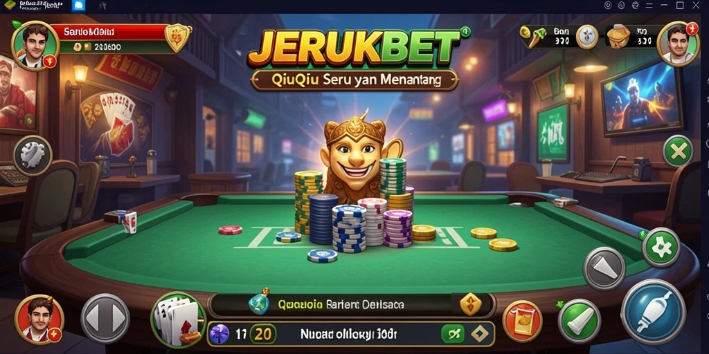 Tampilan gameplay JERUKBET yang seru dan menantang.