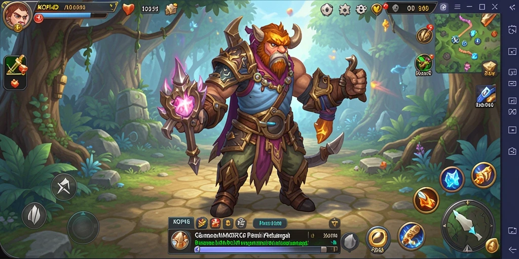 Screenshot menarik dari gameplay KOPI4D yang menunjukkan aksi seru di dalam game.