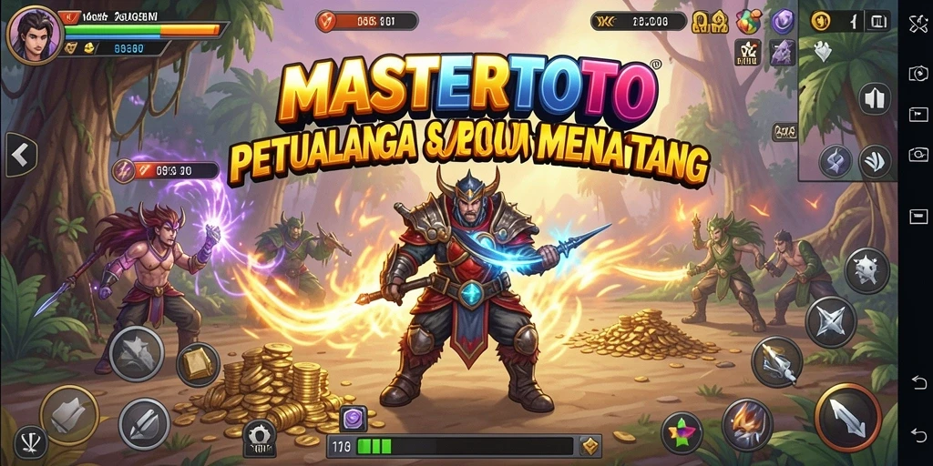 Tangkapan layar gameplay seru dari MASTERTOTO yang menunjukkan petualangan mendebarkan.
