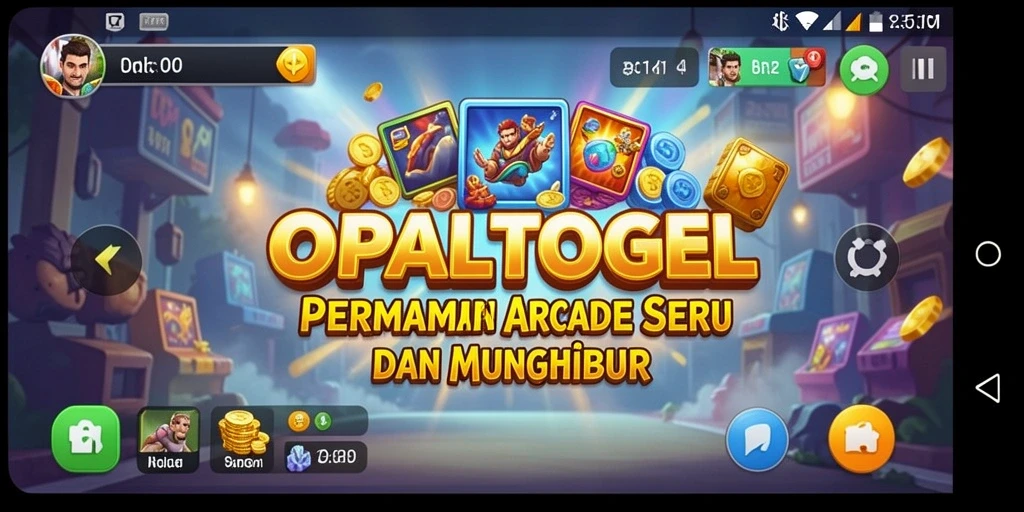 Tangkapan layar OPALTOGEL menunjukkan aksi seru dalam gameplay arcade yang mendebarkan.