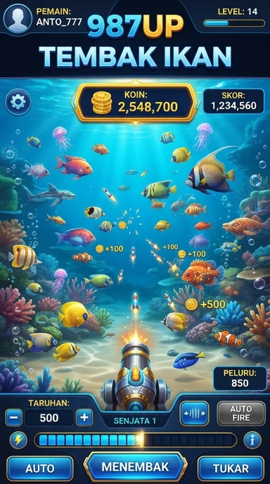 Screenshot dari katalog aplikasi terbaru di 987up.